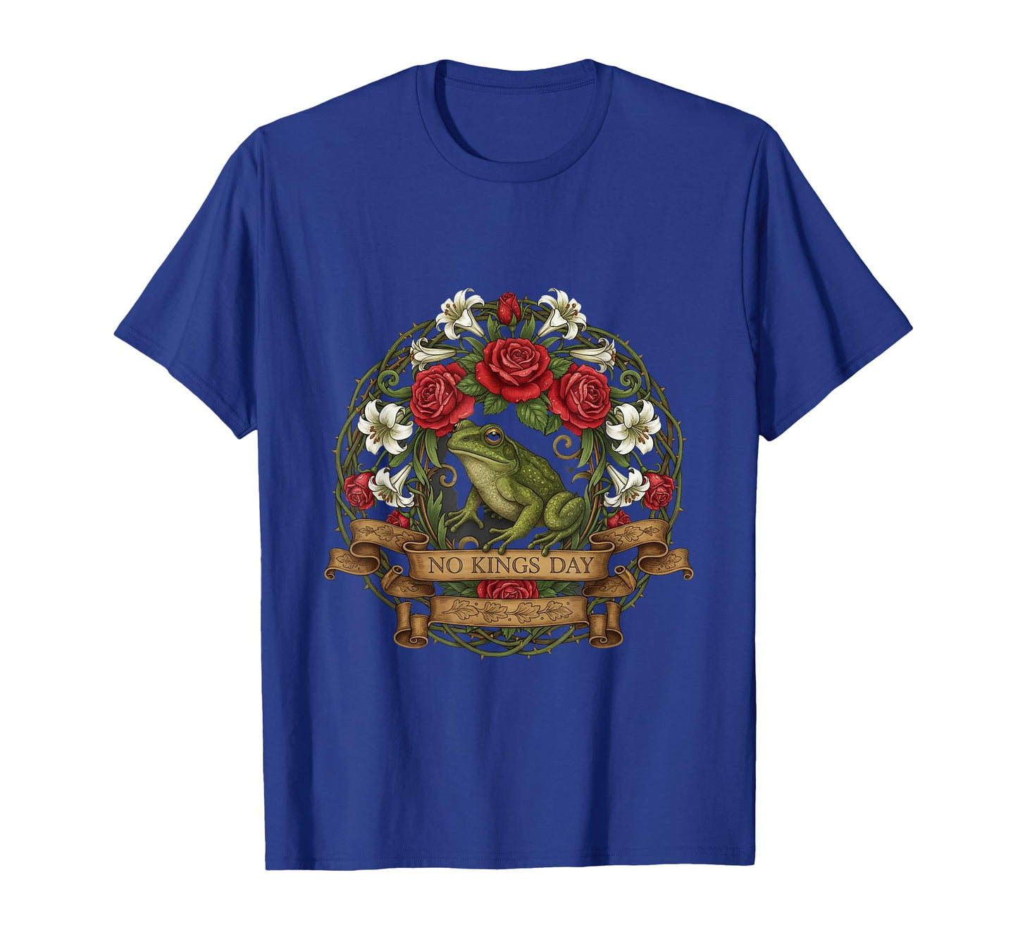No Kings Day Portland Shirt Frog Protest T-Shirt