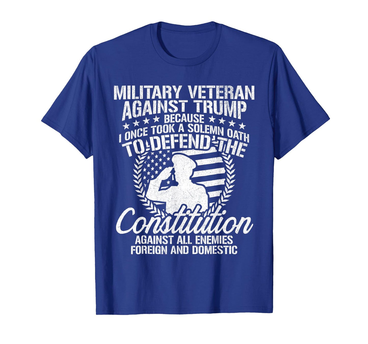 Military Veteran Protest Indivisible No Kings October 18 T-Shirt