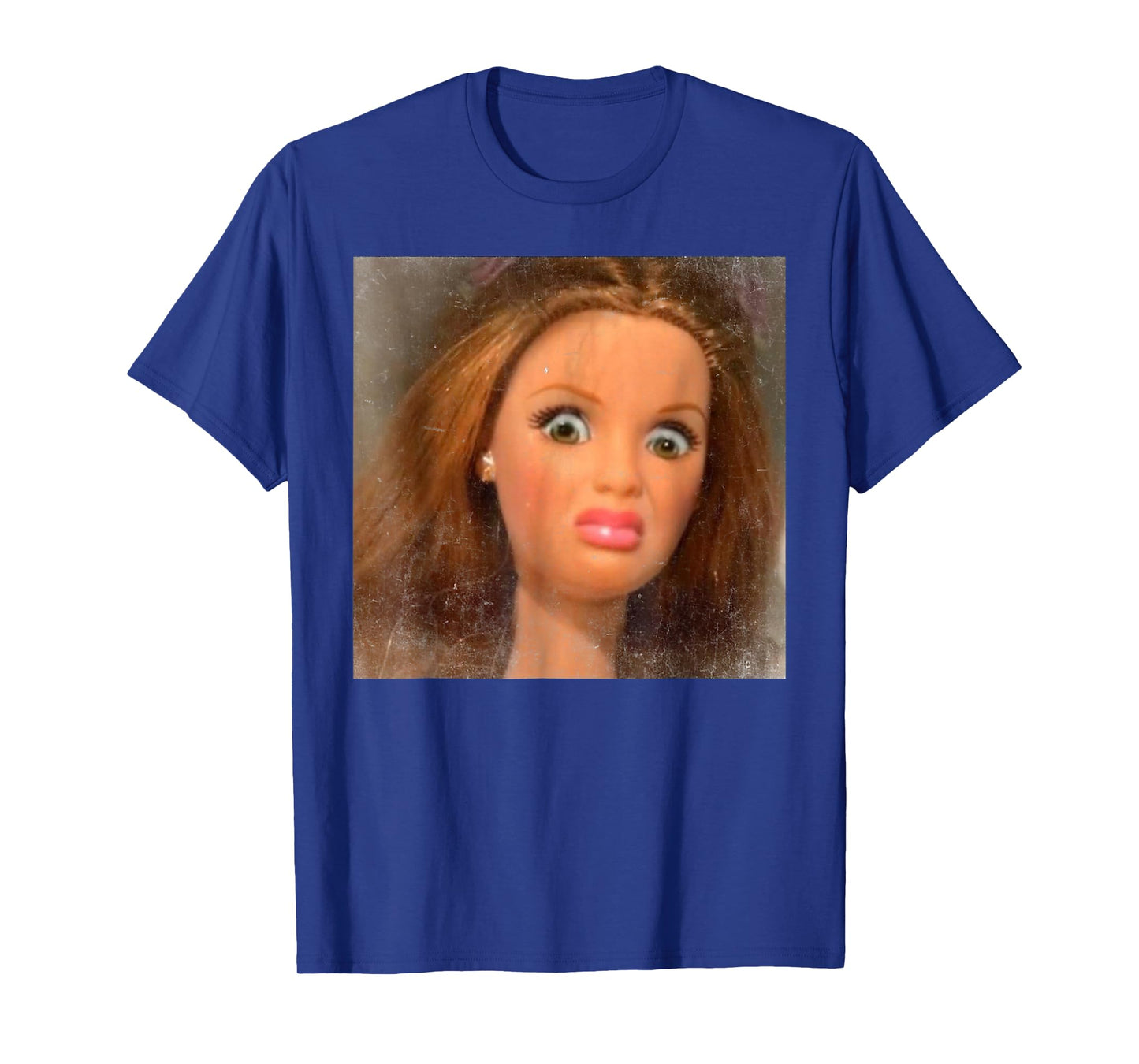 Funny Disgusting Doll face Meme T-Shirt