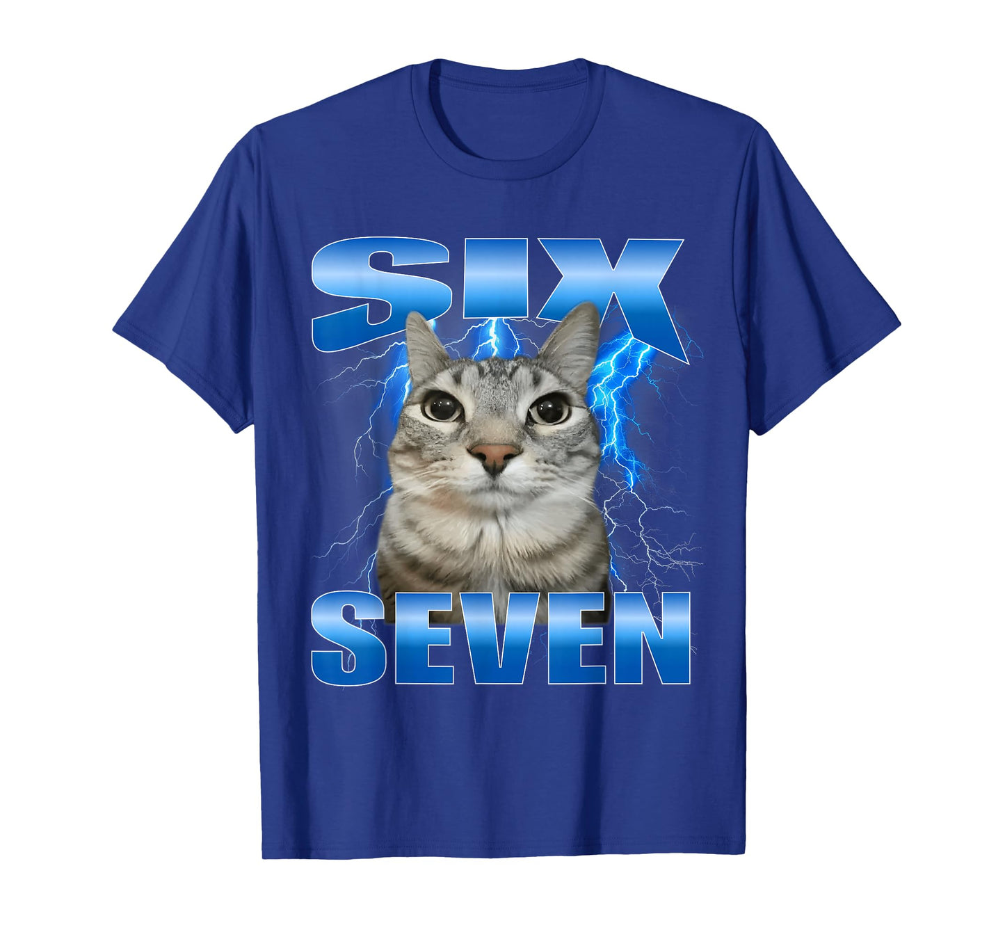Six Seven Cat Bootleg T-Shirt