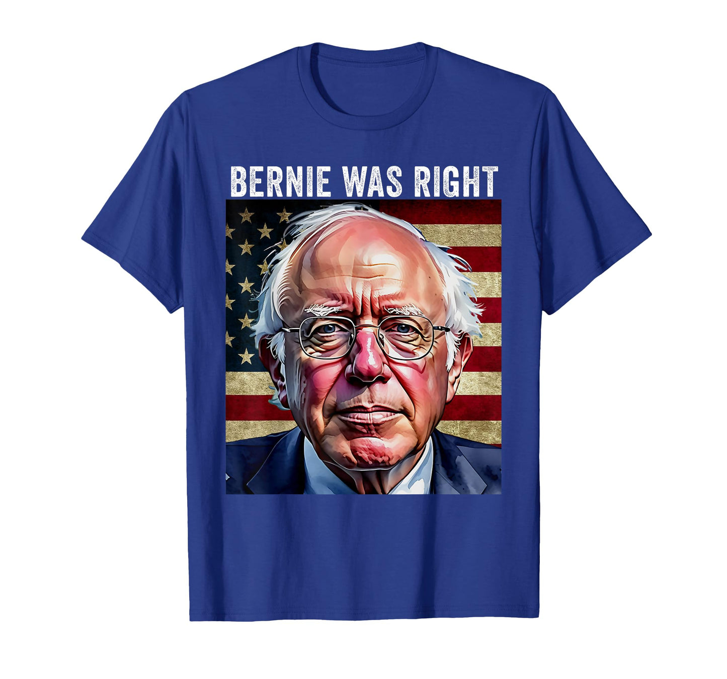 Bernie Sanders Bernie Was Right Indivisible No Kings Protest T-Shirt