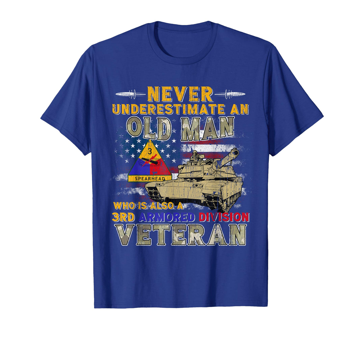 3rd Armored Division Veteran 3AD Germany Vintage Tee Gift T-Shirt