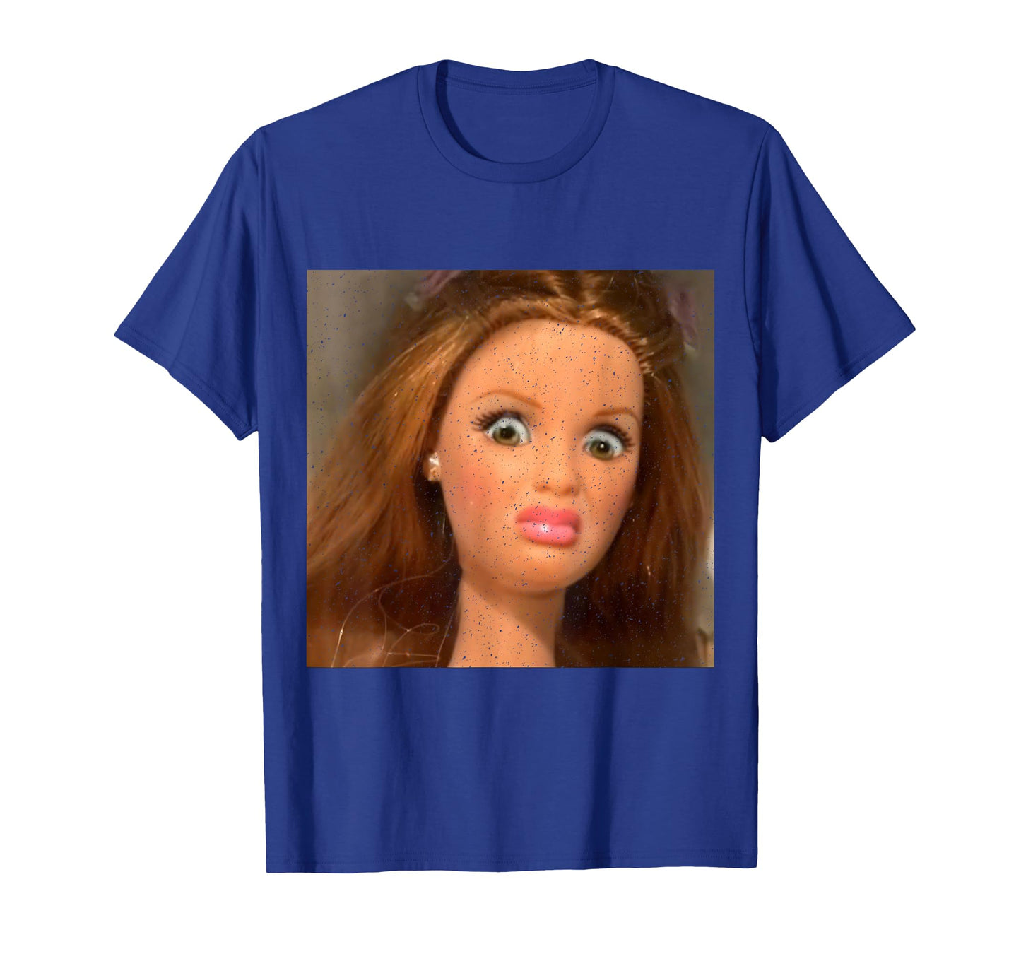 Funny Disgusting Doll Face Meme T-Shirt