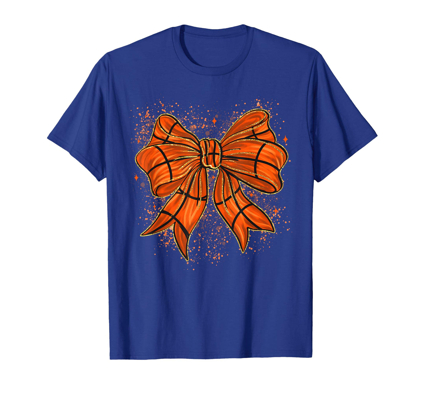 Cute Basketball Coquette Bow Basketball Bow Girls Game Day T-Shirt