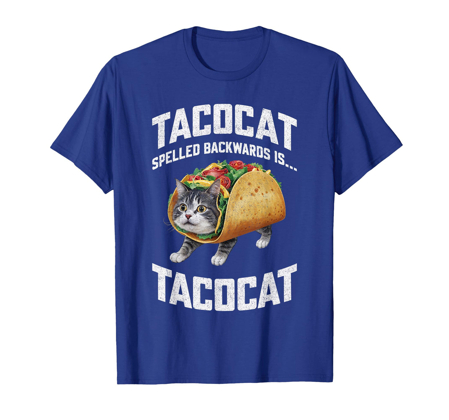 Tacocat Spelled Backward Is Tacocat Shirt Taco Cat Lover T-Shirt