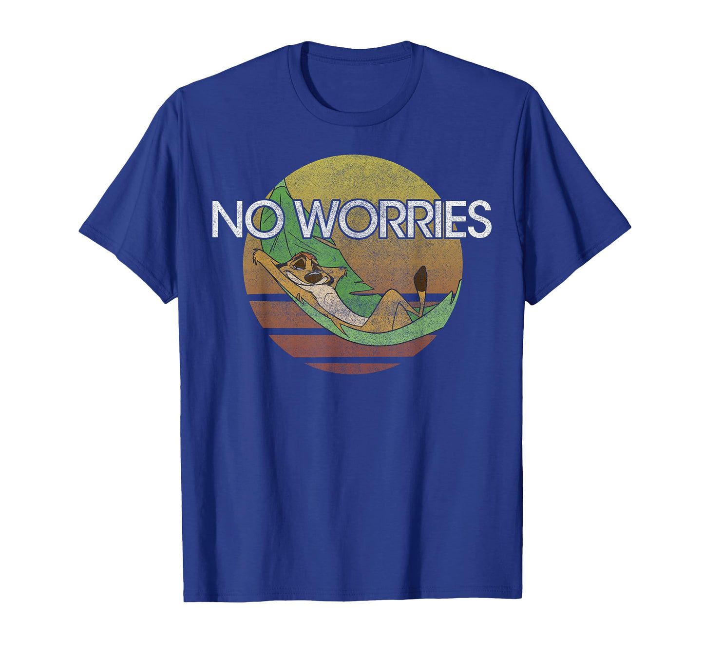Disney The Lion King Timon No Worries Sunset T-Shirt