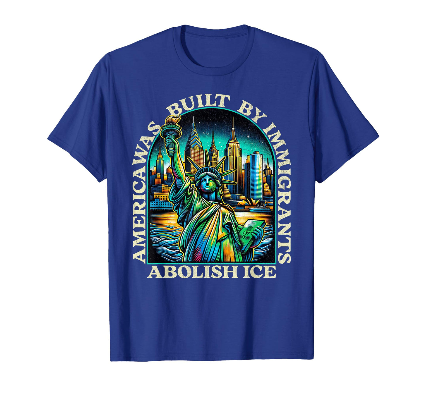 Abolish Ice Protest Support Indivisible No Kings October 18 T-Shirt