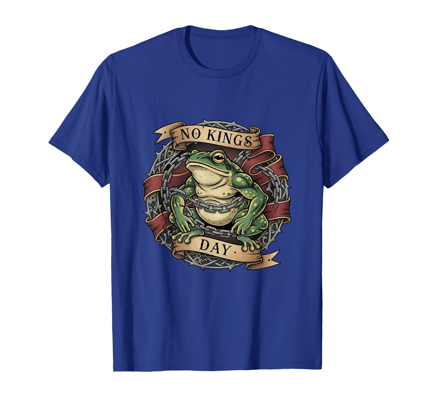 No Kings Day Portland Shirt Frog Protest T-Shirt