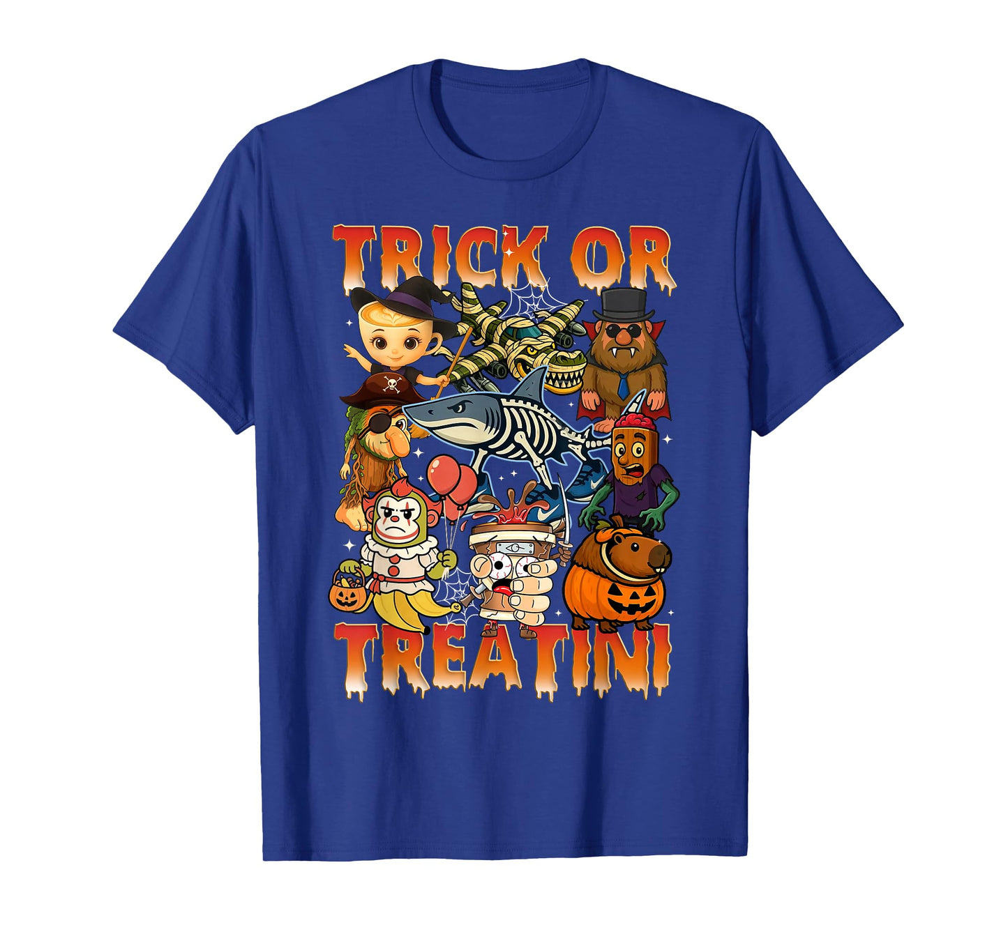 Funny Italian Brain Rot Italian Brainrot Halloween Boy Kids T-Shirt