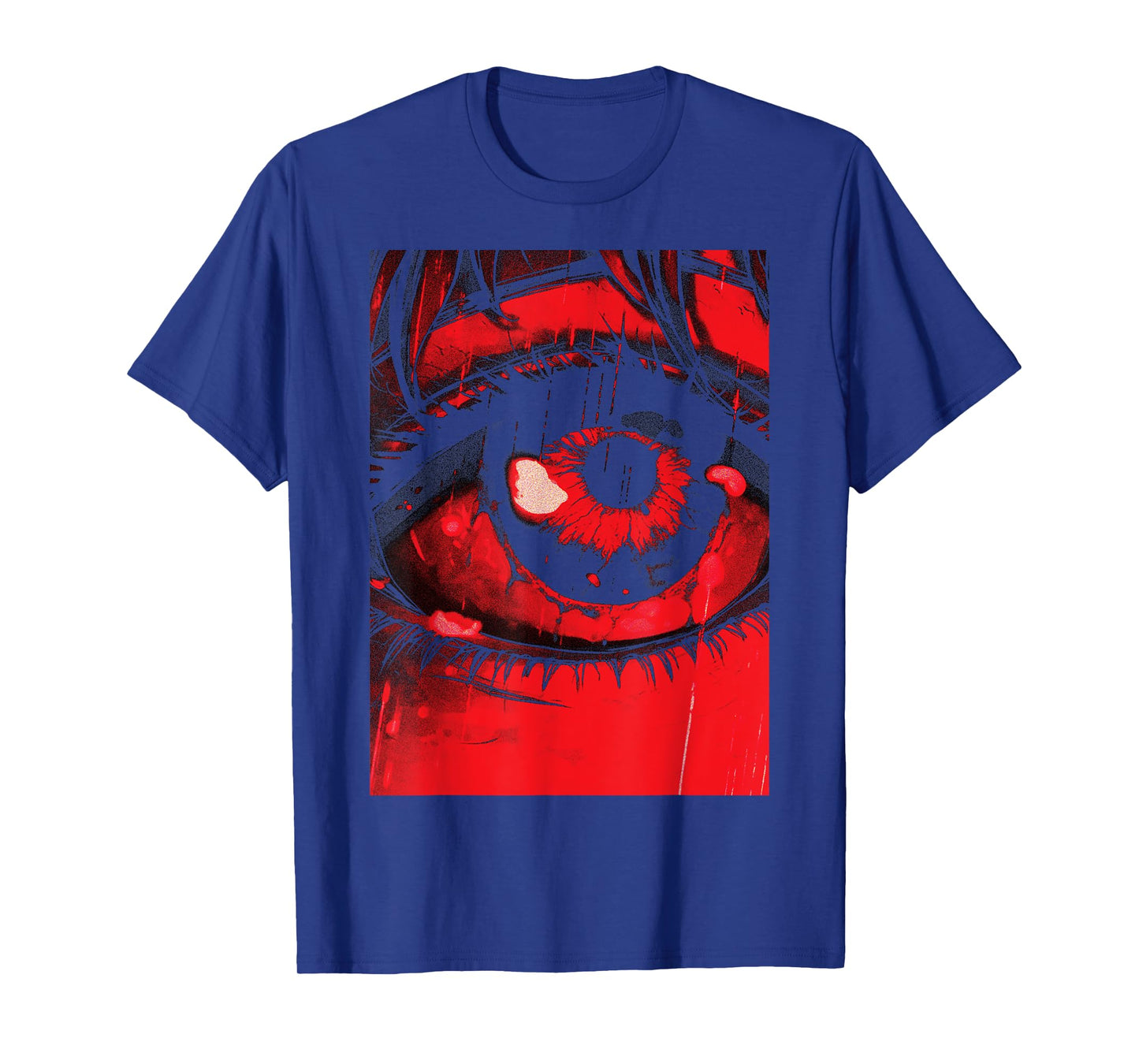 Dark Grunge Eyeball Horror Goth Occult Aesthetic Girl Eye T-Shirt