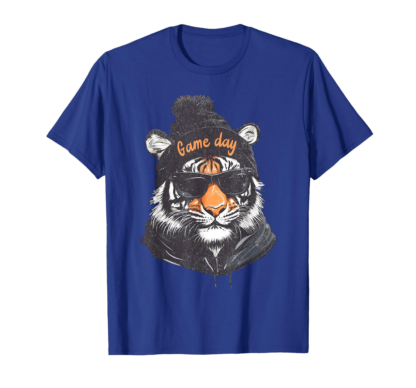 Touchdown American Football Game Day Thanksgiving Tiger Cool T-Shirt