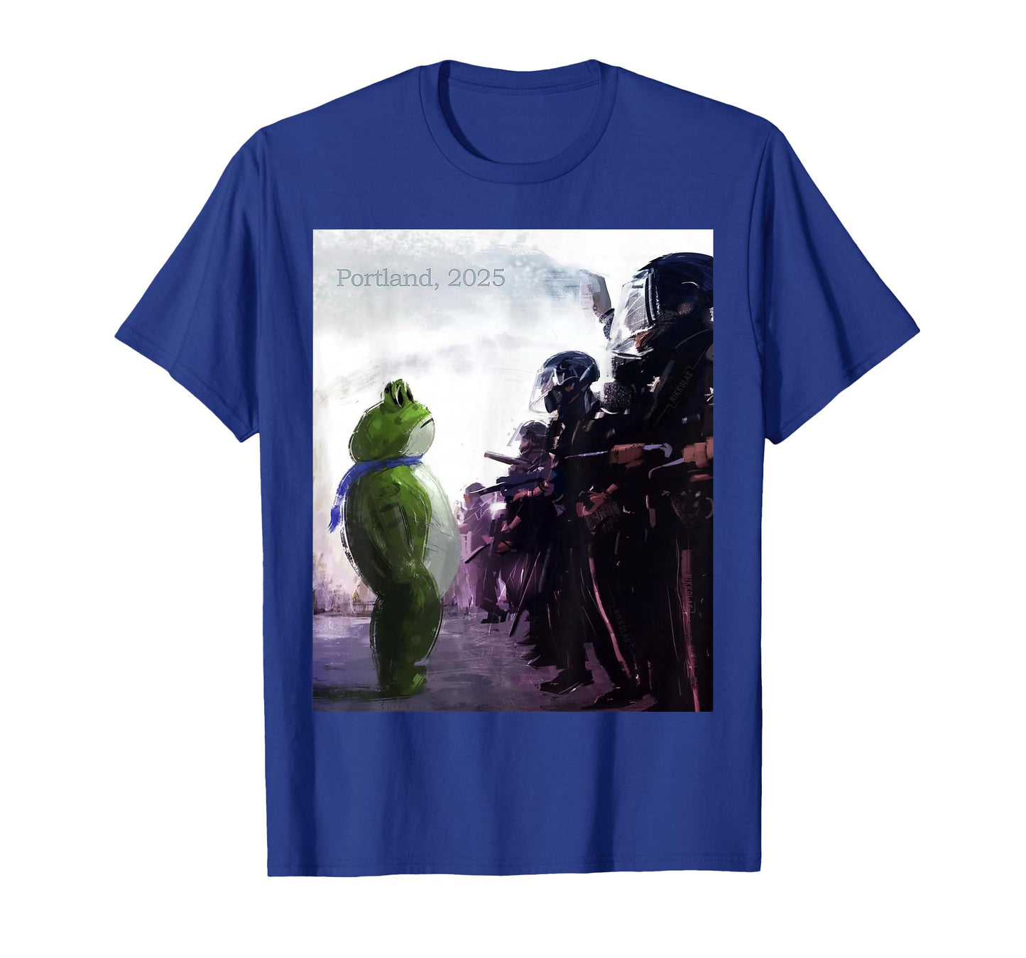 Portland Frog Protest Portland 2025 for Men Women Kids T-Shirt