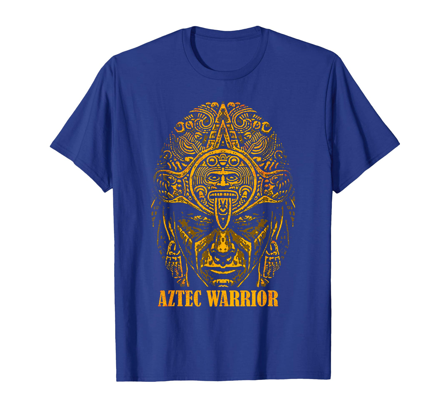 Aztec Warrior King Mexico Native Aztec Art Mayas T-Shirt