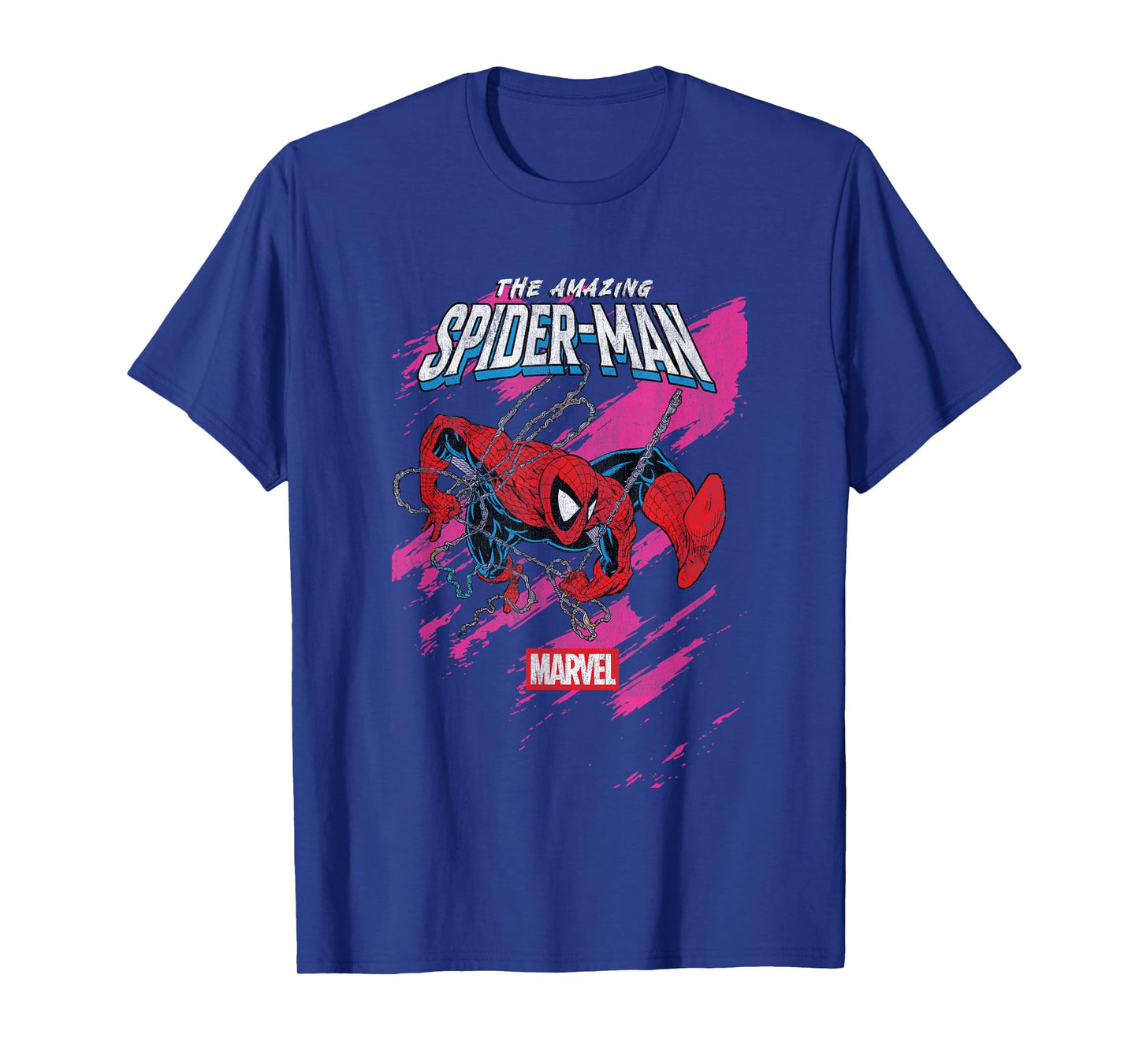 Marvel Comics The Amazing Spider-Man Vintage Neon Cover T-Shirt