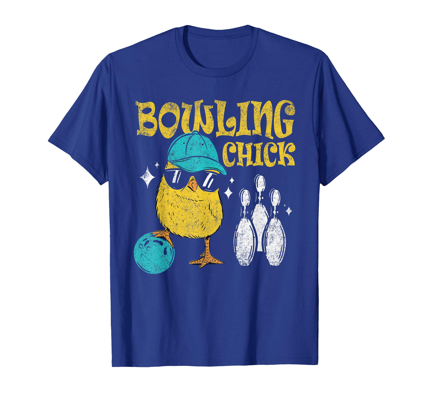 Bowling Chick Bowl Design For Bowlers Player Sport T-Shirt