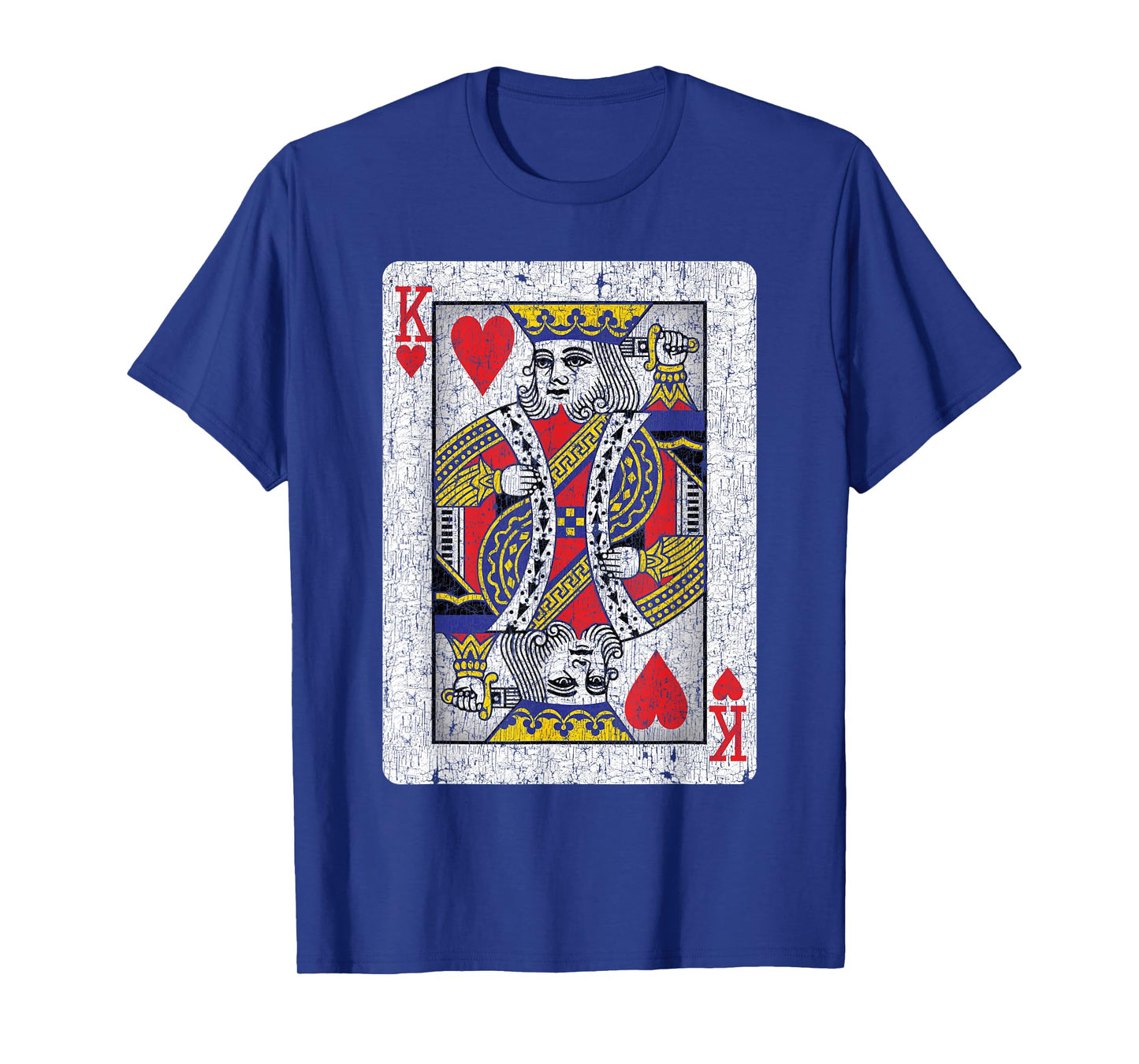 King of Hearts Card - Poker, Bridge Player, Costume T-Shirt