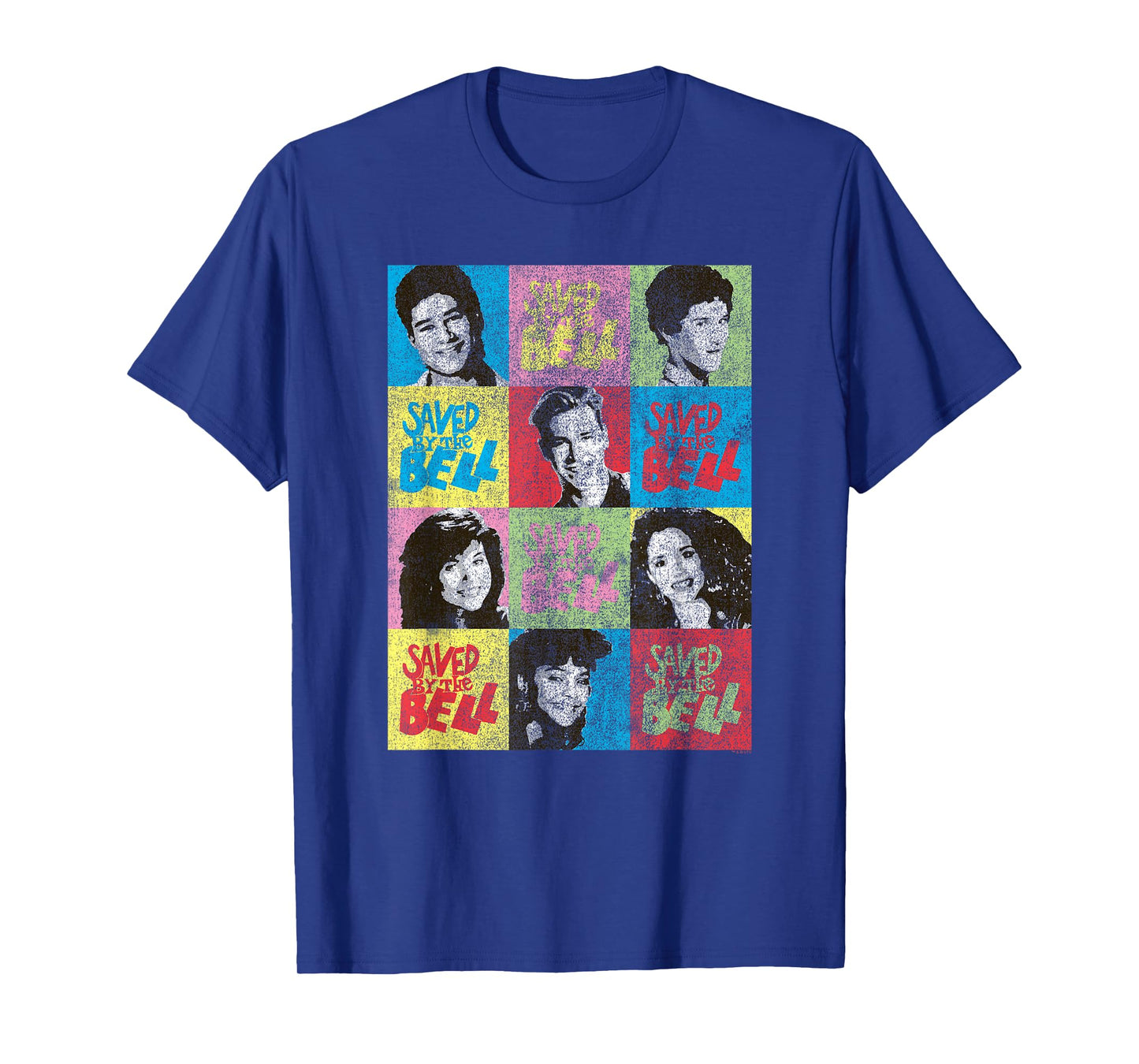Saved By The Bell Blocks With Faces T-Shirt