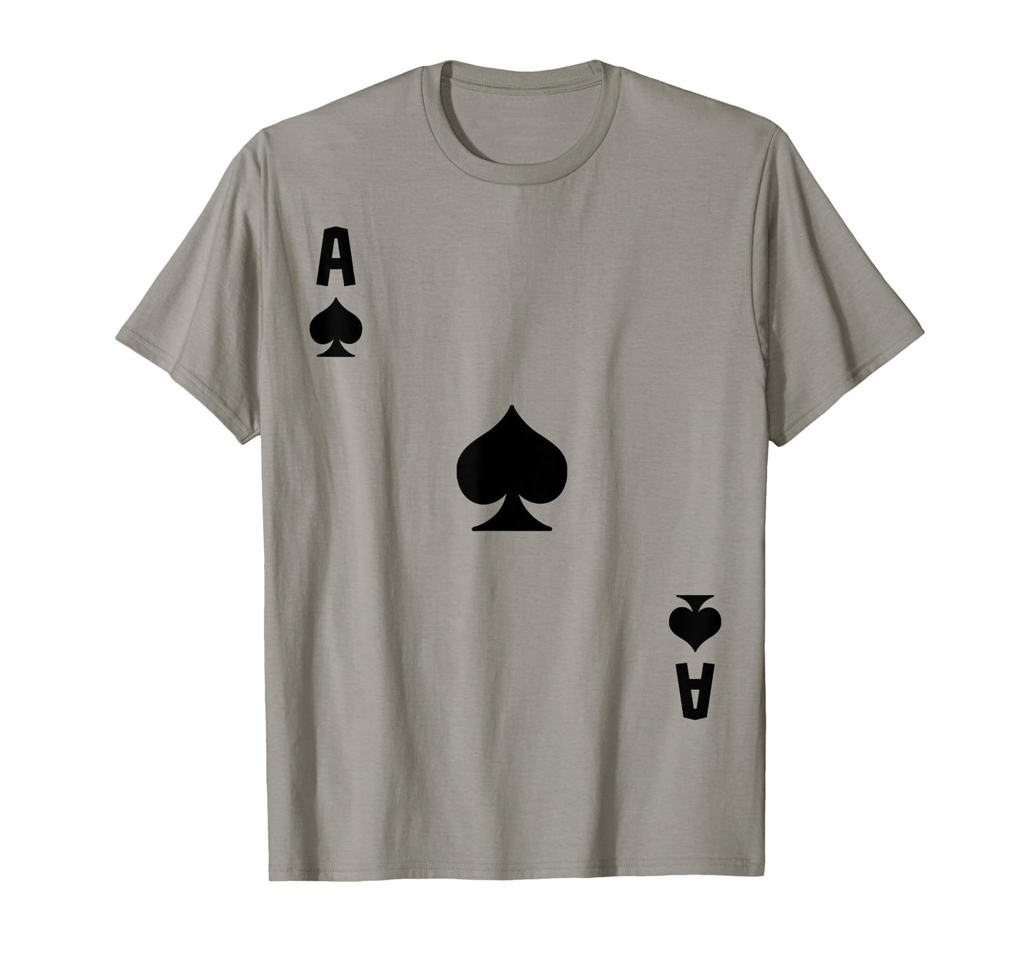 Ace of Spades Cards Deck Halloween Costume T-Shirt