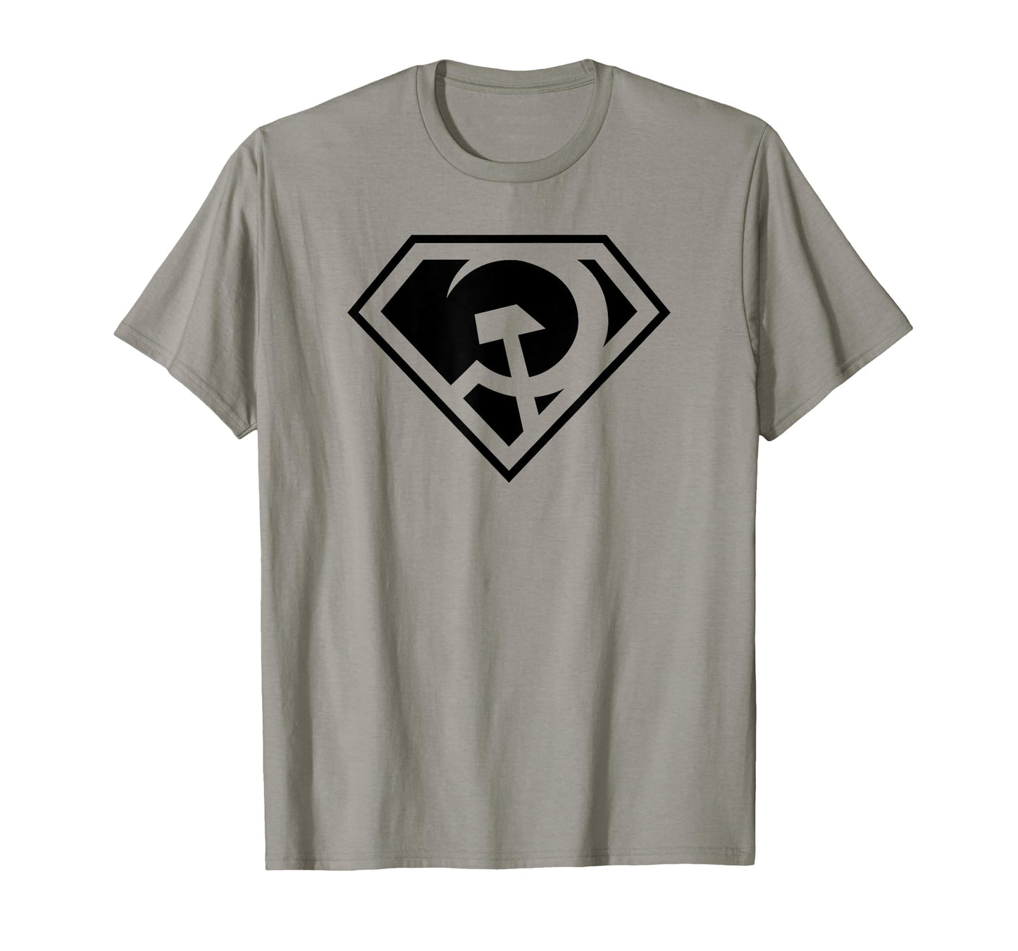 Super communist red child sun heroic hammer sickle black T-Shirt