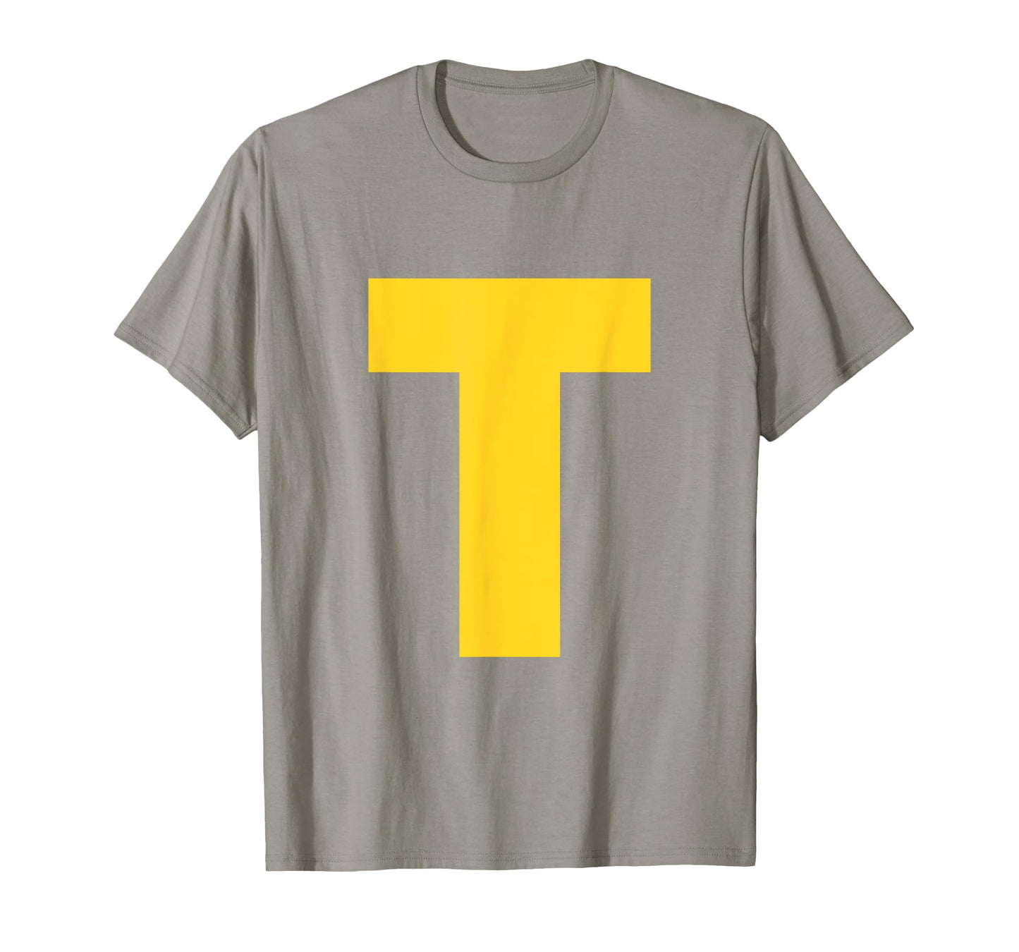 Letter T Funny Group Costume Pretend Halloween Costume T-Shirt