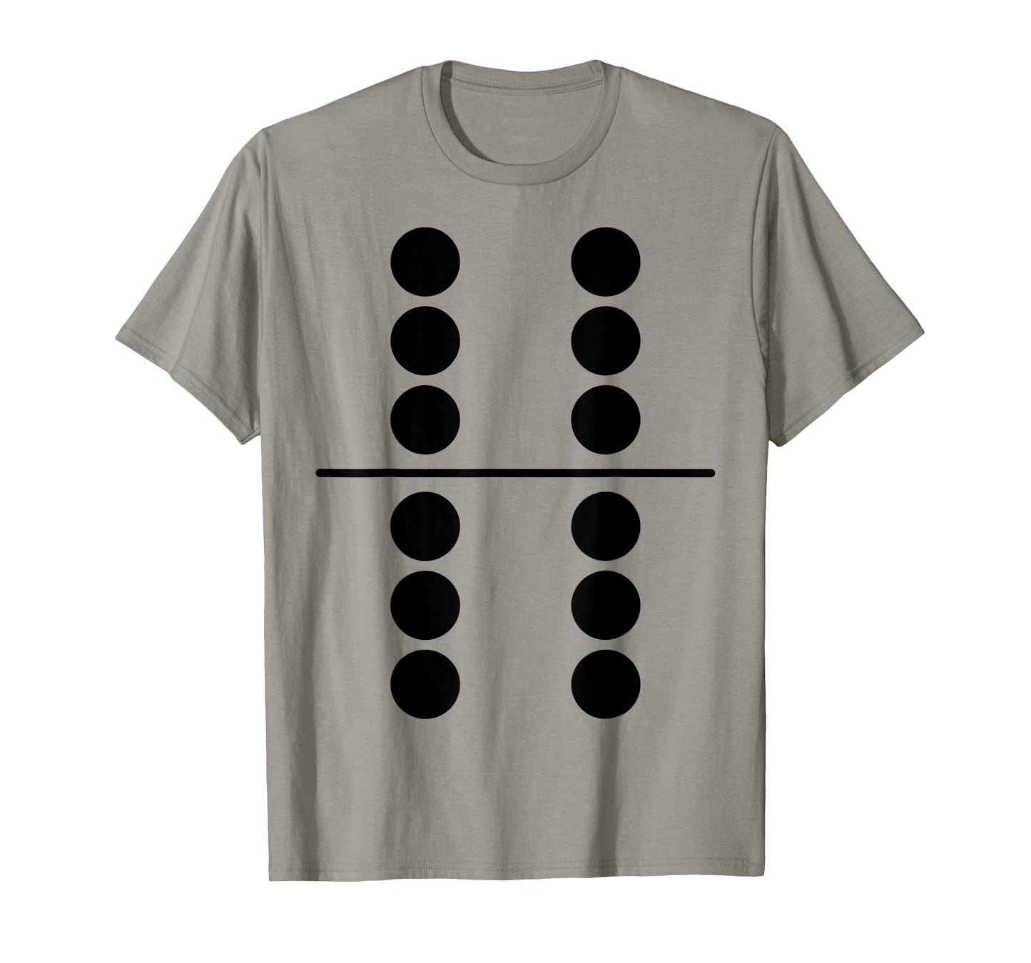 Domino 6 6 Family Matching Easy Group Halloween Costume T-Shirt