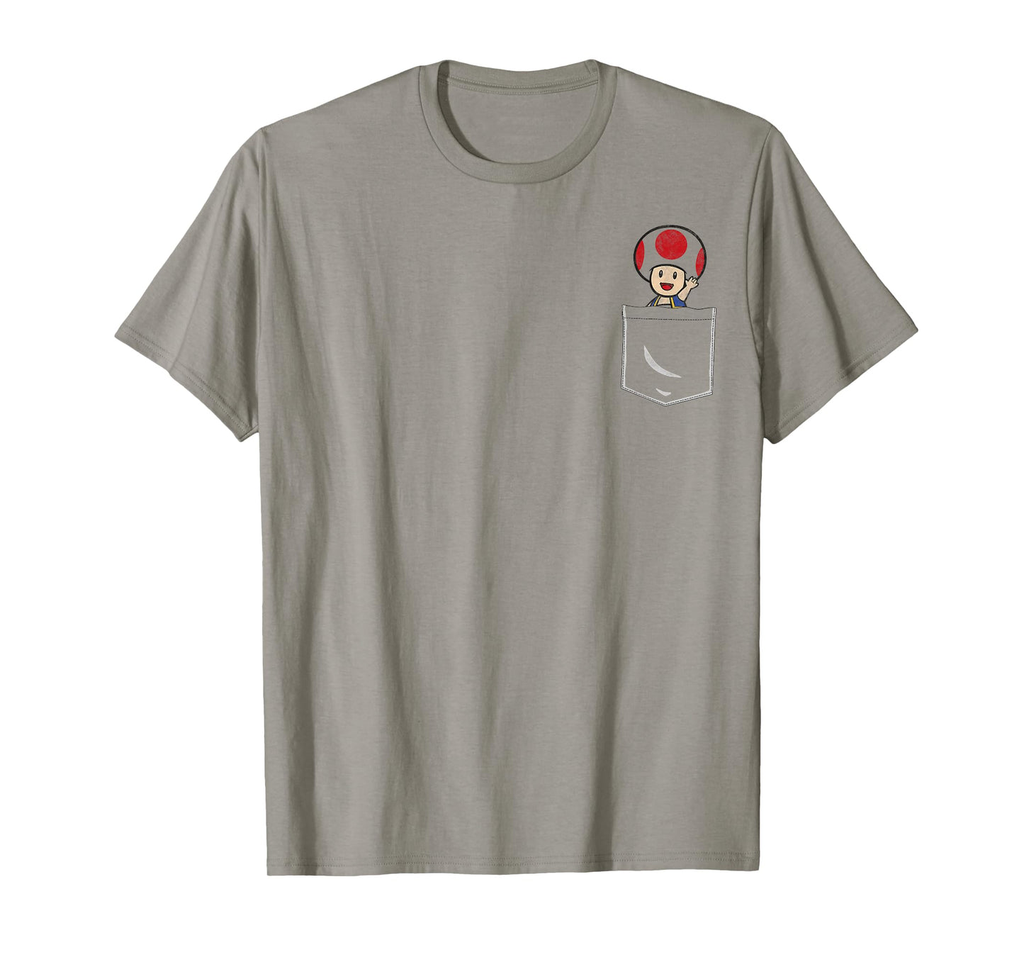 Super Mario Toad Pocket T-Shirt