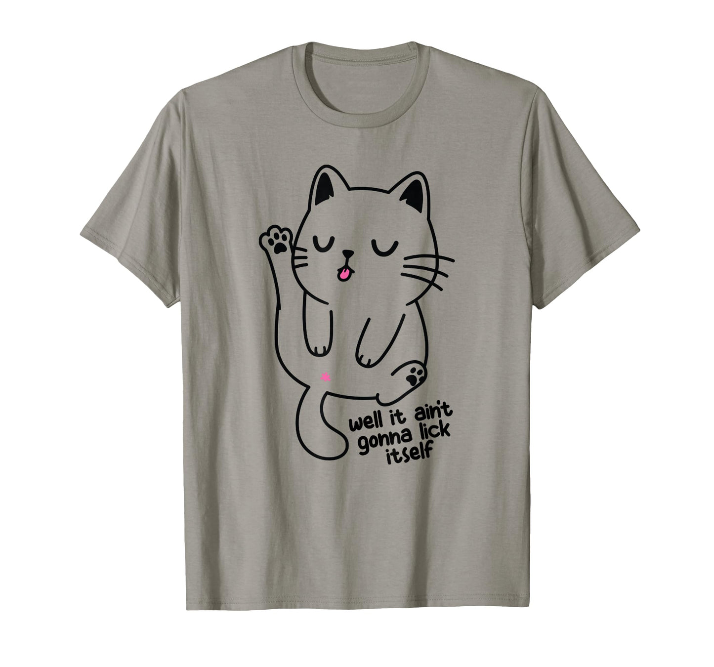 Funny Kitty Butthole Cat Butthole Cat Lover Gifts Men Women T-Shirt
