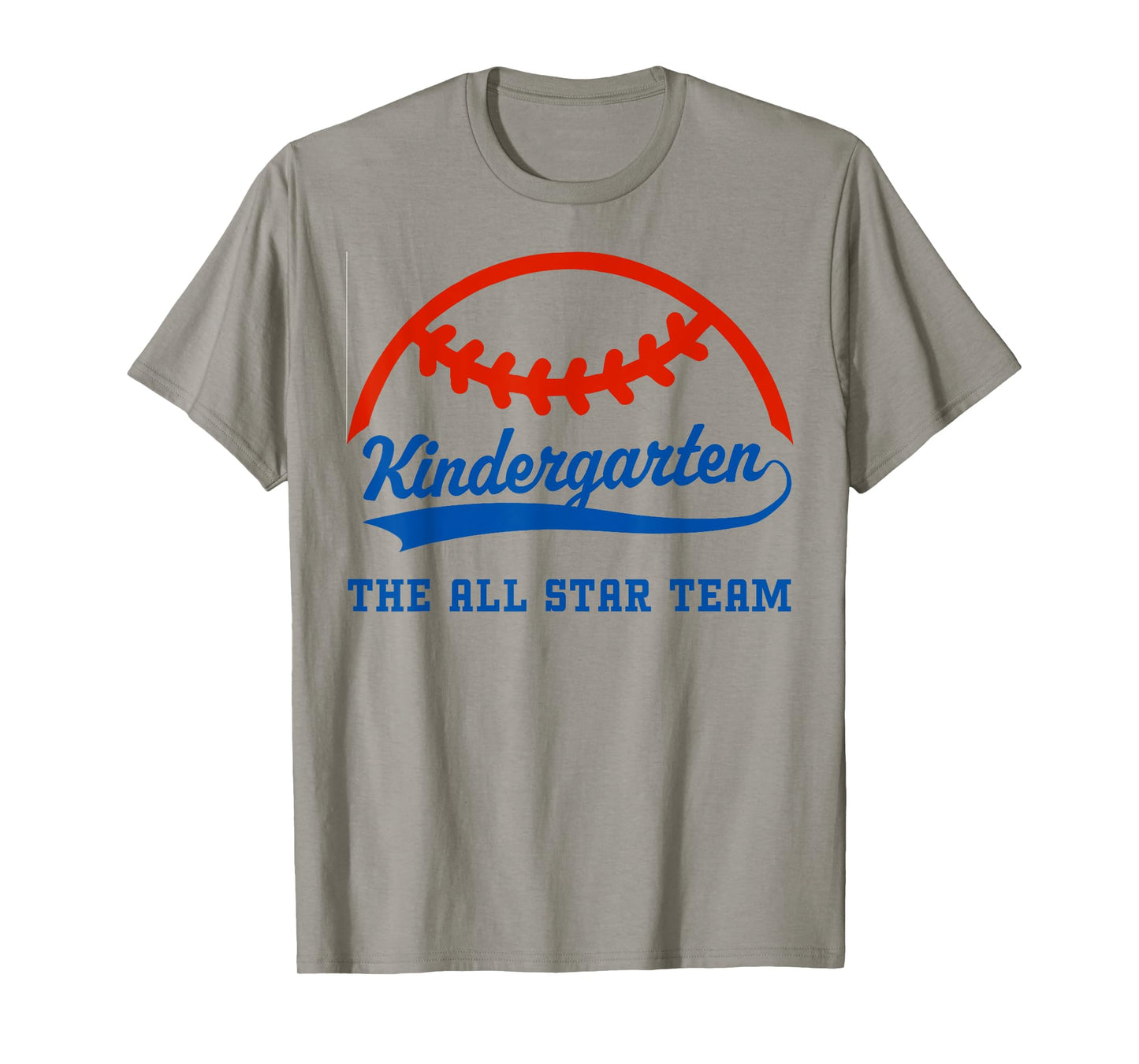 Kindergarten Kids Baseball All Star Team First Day Of School T-Shirt