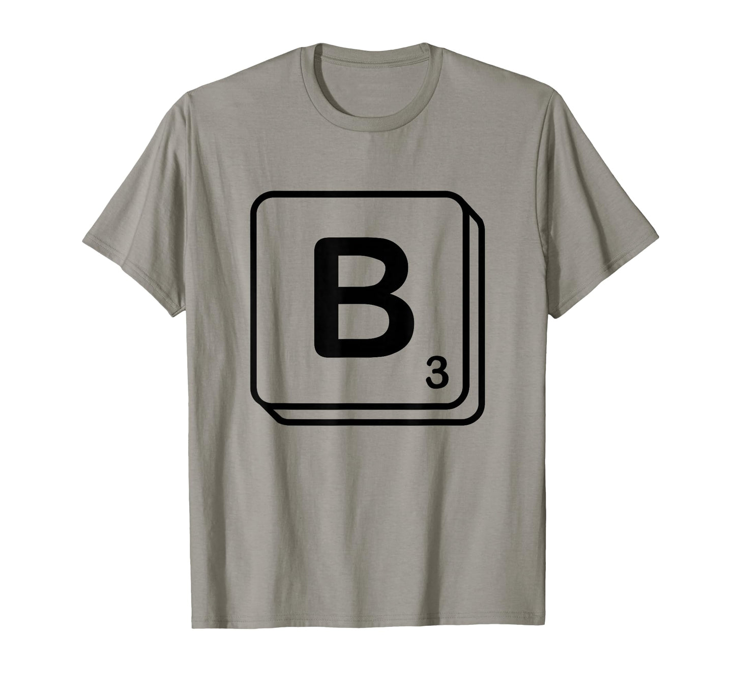 Letter B Word Game Tile T-Shirt