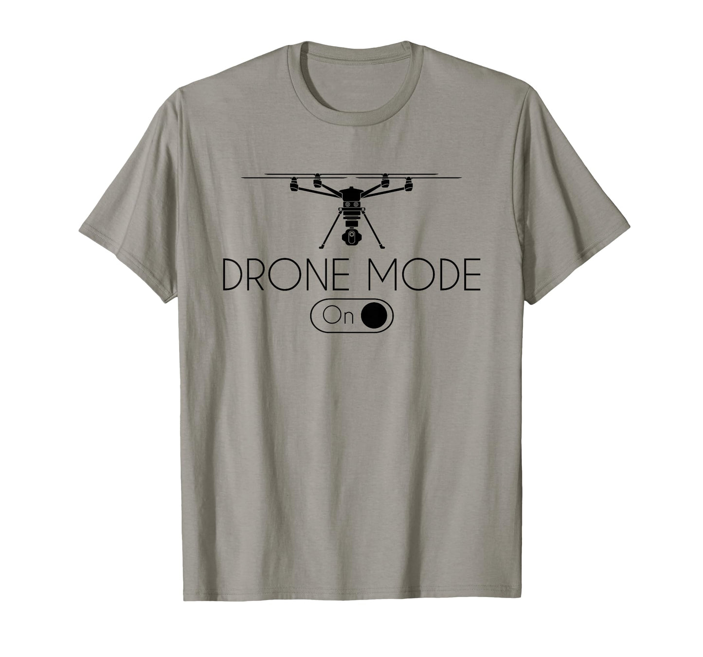 Funny Drone Pilot Gifts & Equipment For Men Retro Vintage Grey T-Shirt