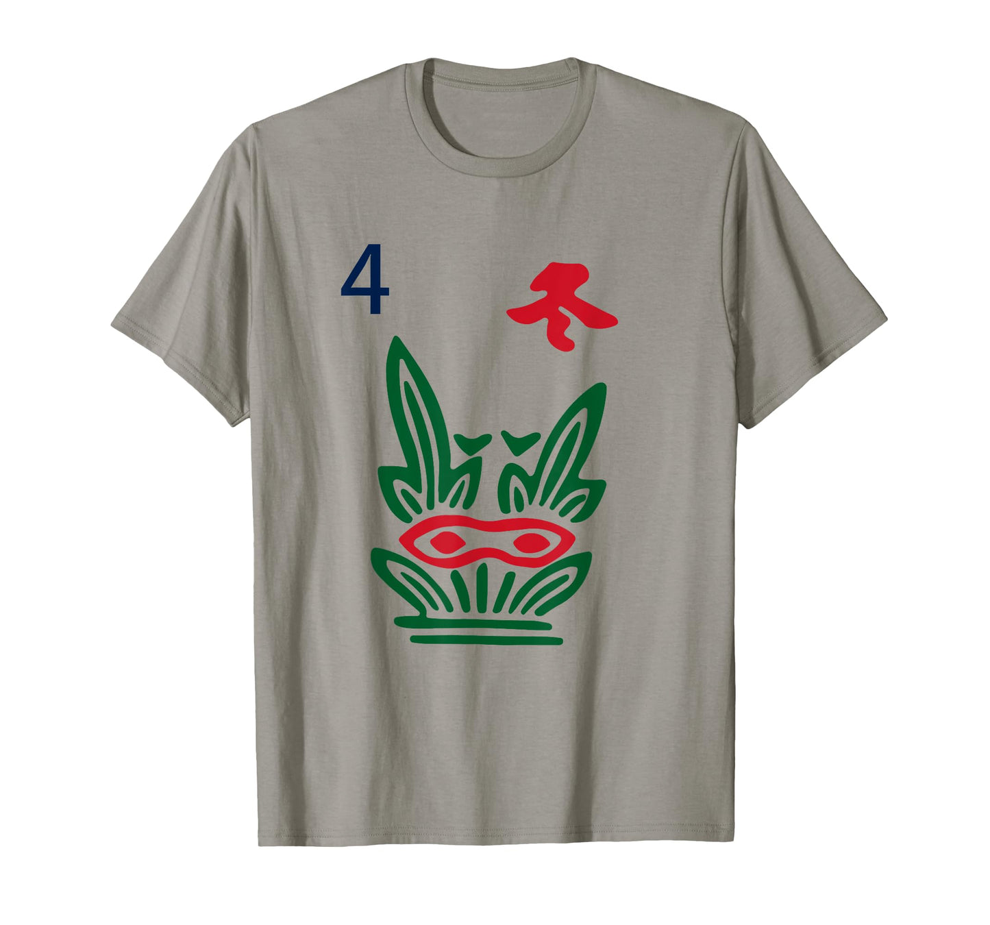 Chinese Mah Jong Seasons Winter Tile Mahjong Costume T-Shirt