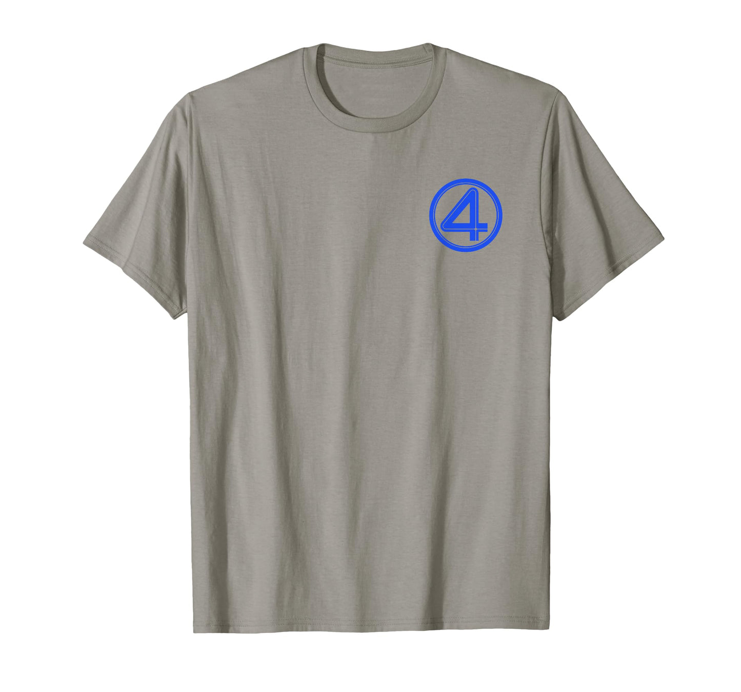 Marvel The Fantastic Four: First Steps Left Chest 4 Logo T-Shirt