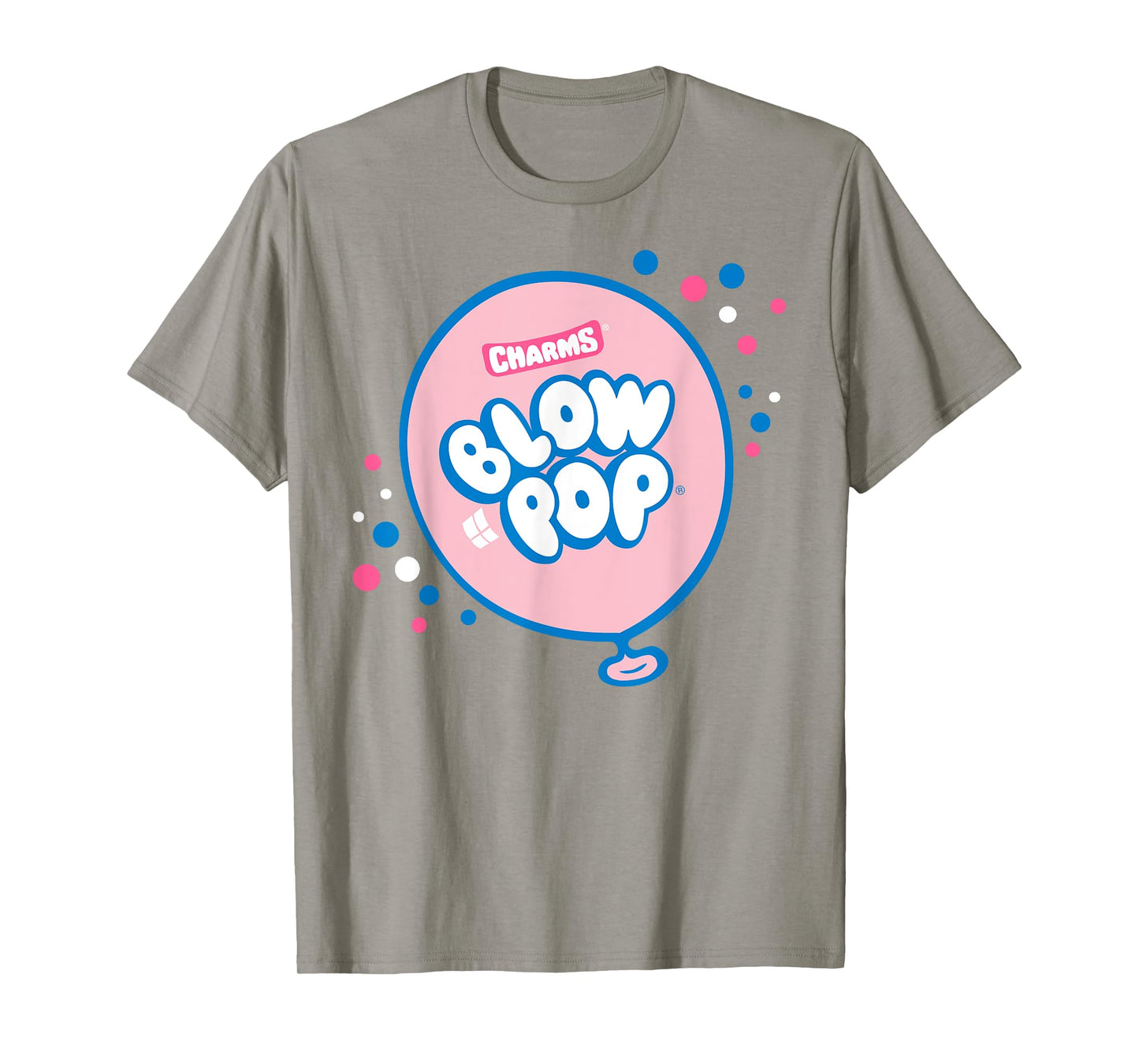 Charms Blow Pop Sparkle Balloon Logo Sucker Candy T-Shirt