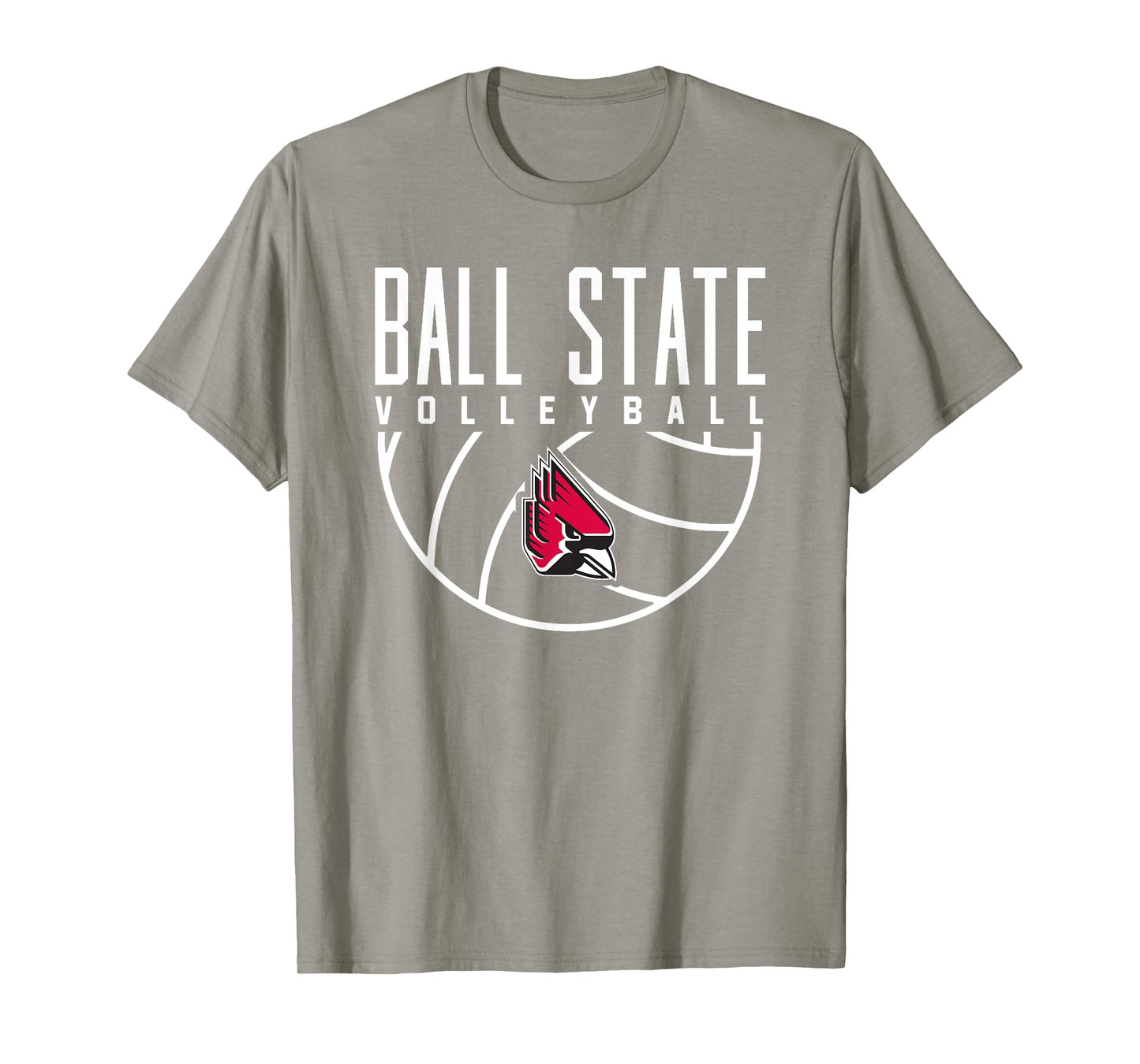 Ball State University Cardinals Volleyball Arch T-Shirt
