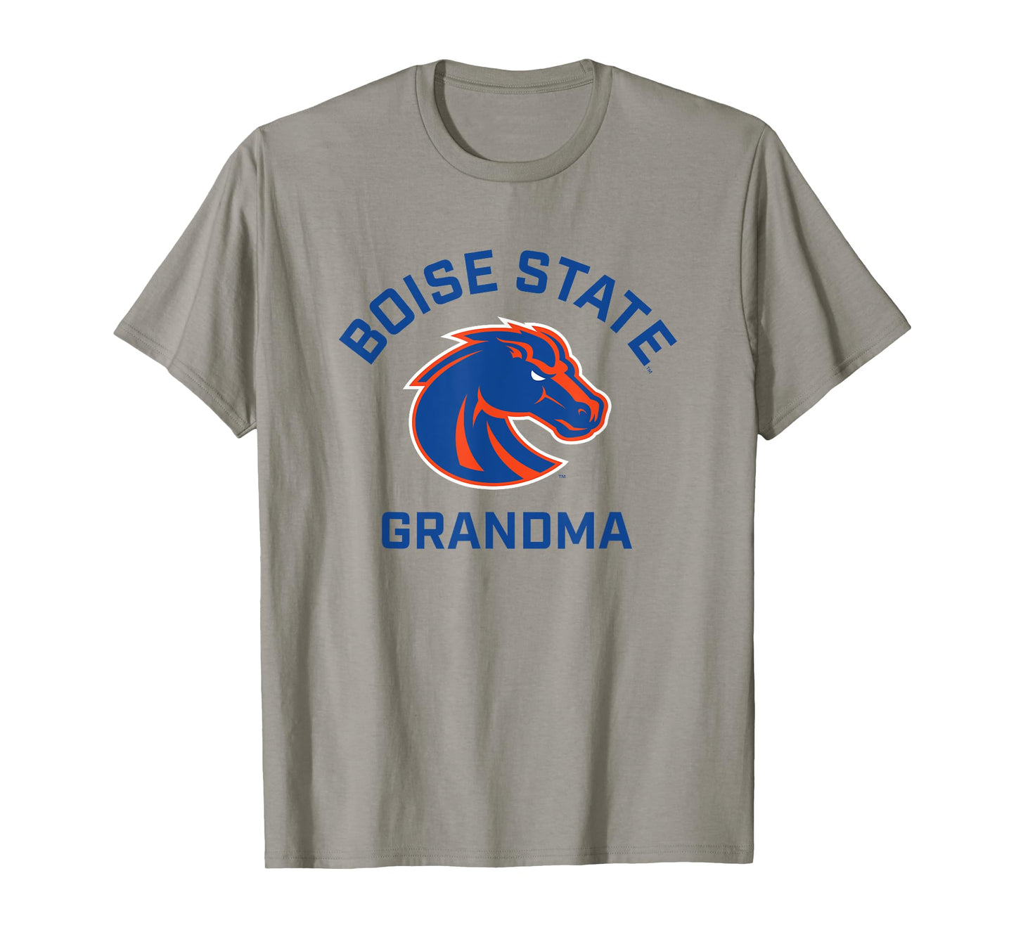 Boise State University BSU Broncos Arched Grandma T-Shirt
