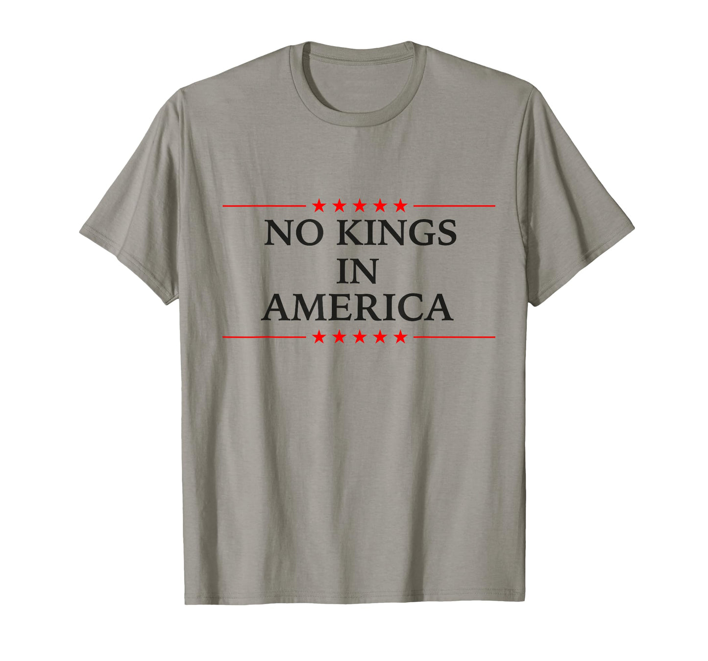 No Kings in America flag Protest Save Democracy T-Shirt