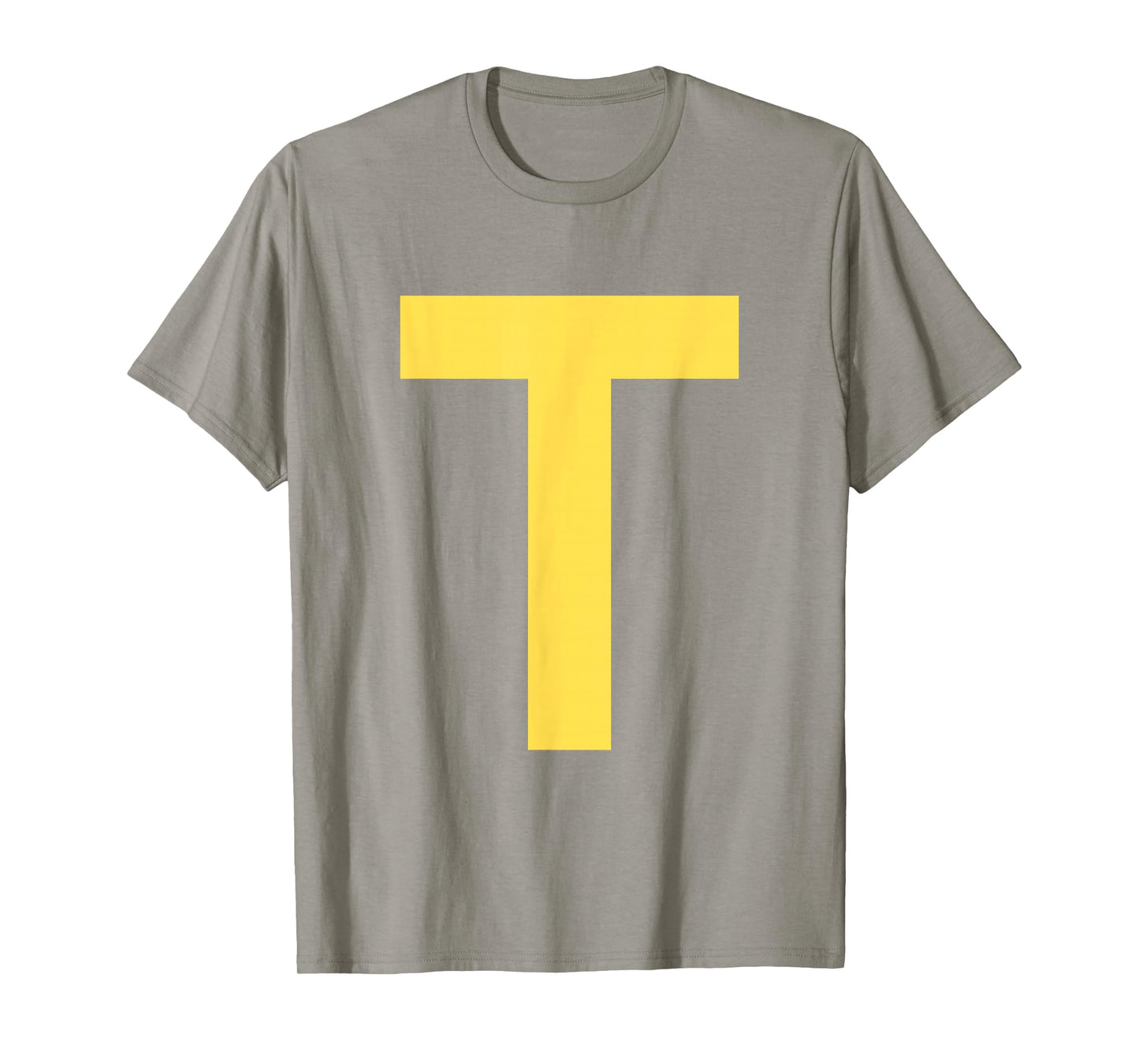 Letter T Funny Group Matching Halloween Costume T-Shirt
