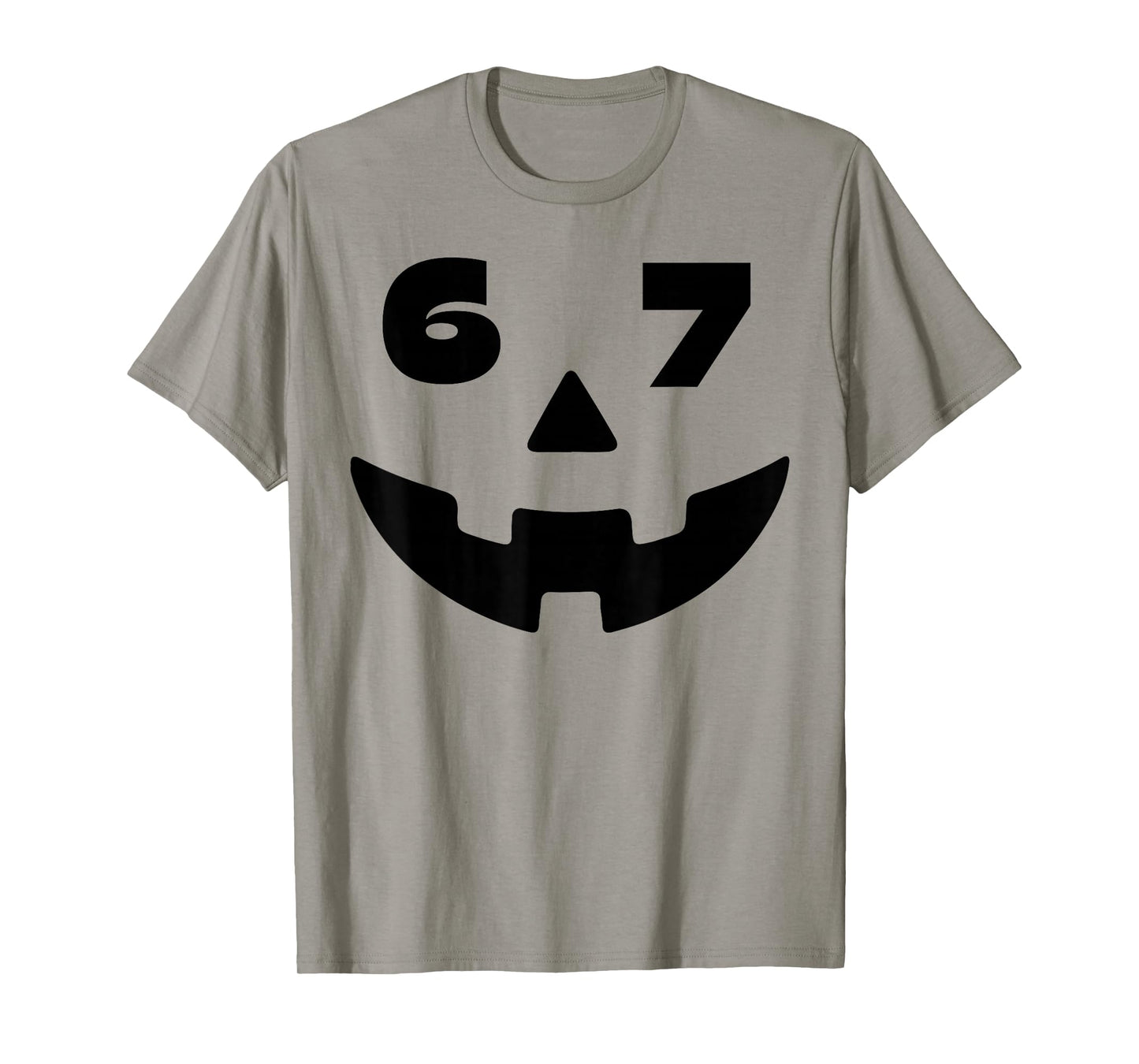 Six Seven Halloween Costume for Students Teachers Funny 6 7 T-Shirt