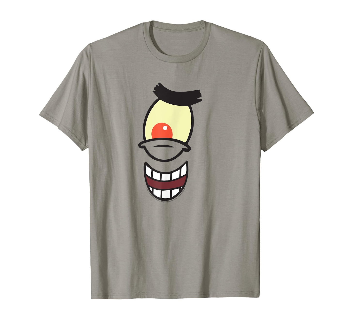 SpongeBob SquarePants Plankton Face Cartoon Costume T-Shirt