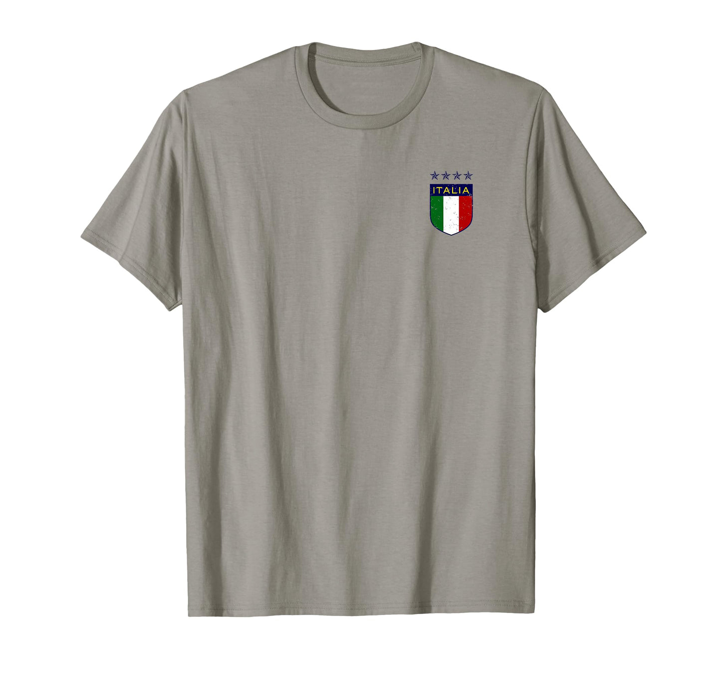 Vintage Italia Soccer Double-sided T-Shirt