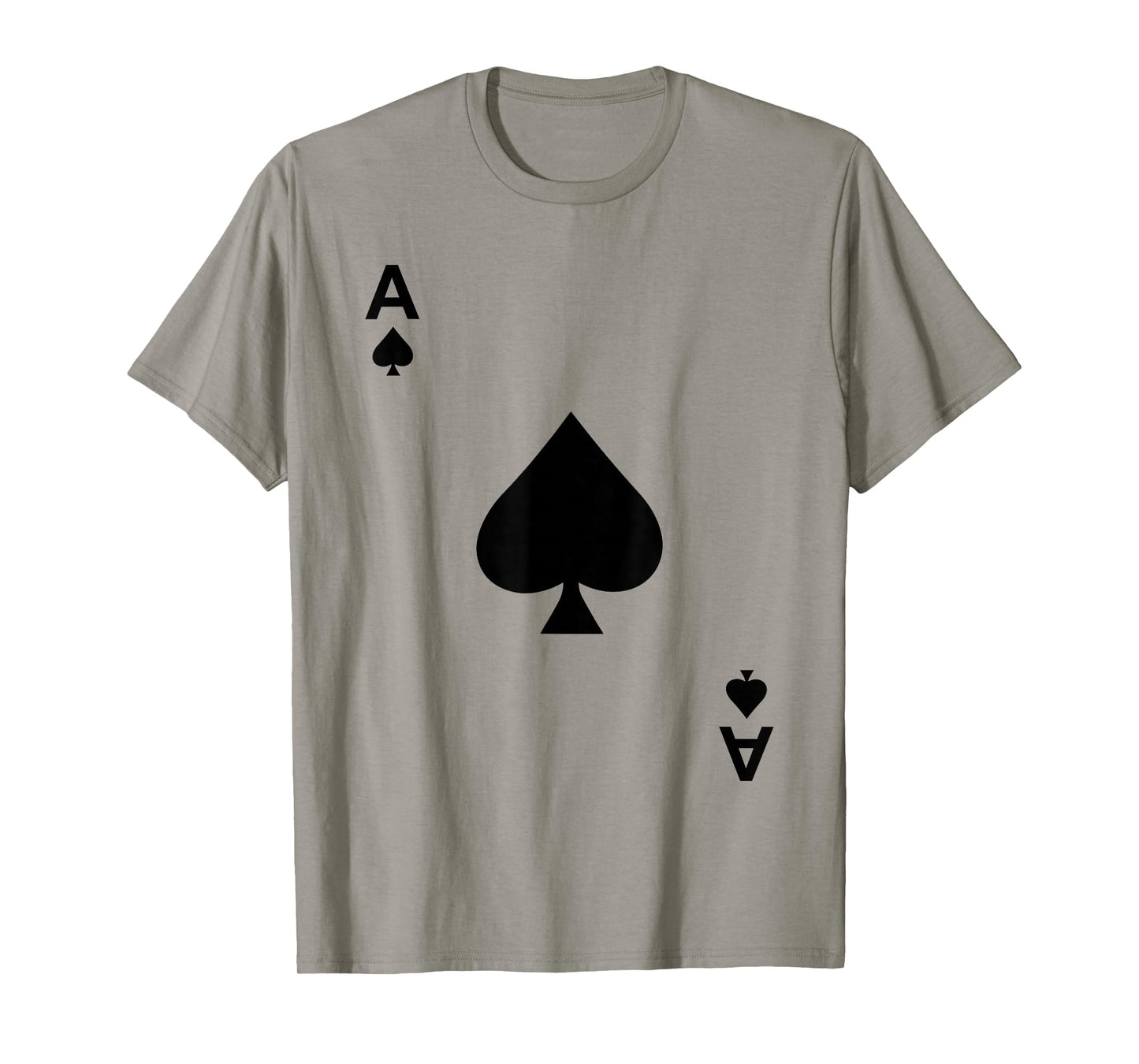 Ace of Spades Tshirt Blackjack Cards Poker 21 Teeshirt T-Shirt