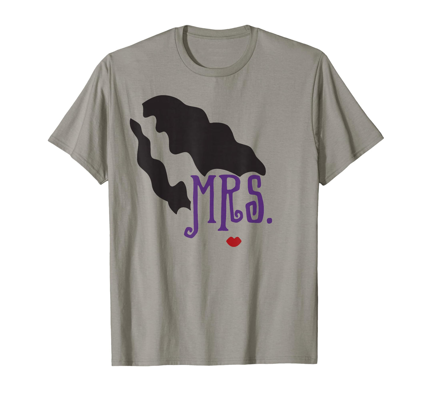 Mr. and Mrs. Frankenstein Couples Halloween Costume T-Shirt