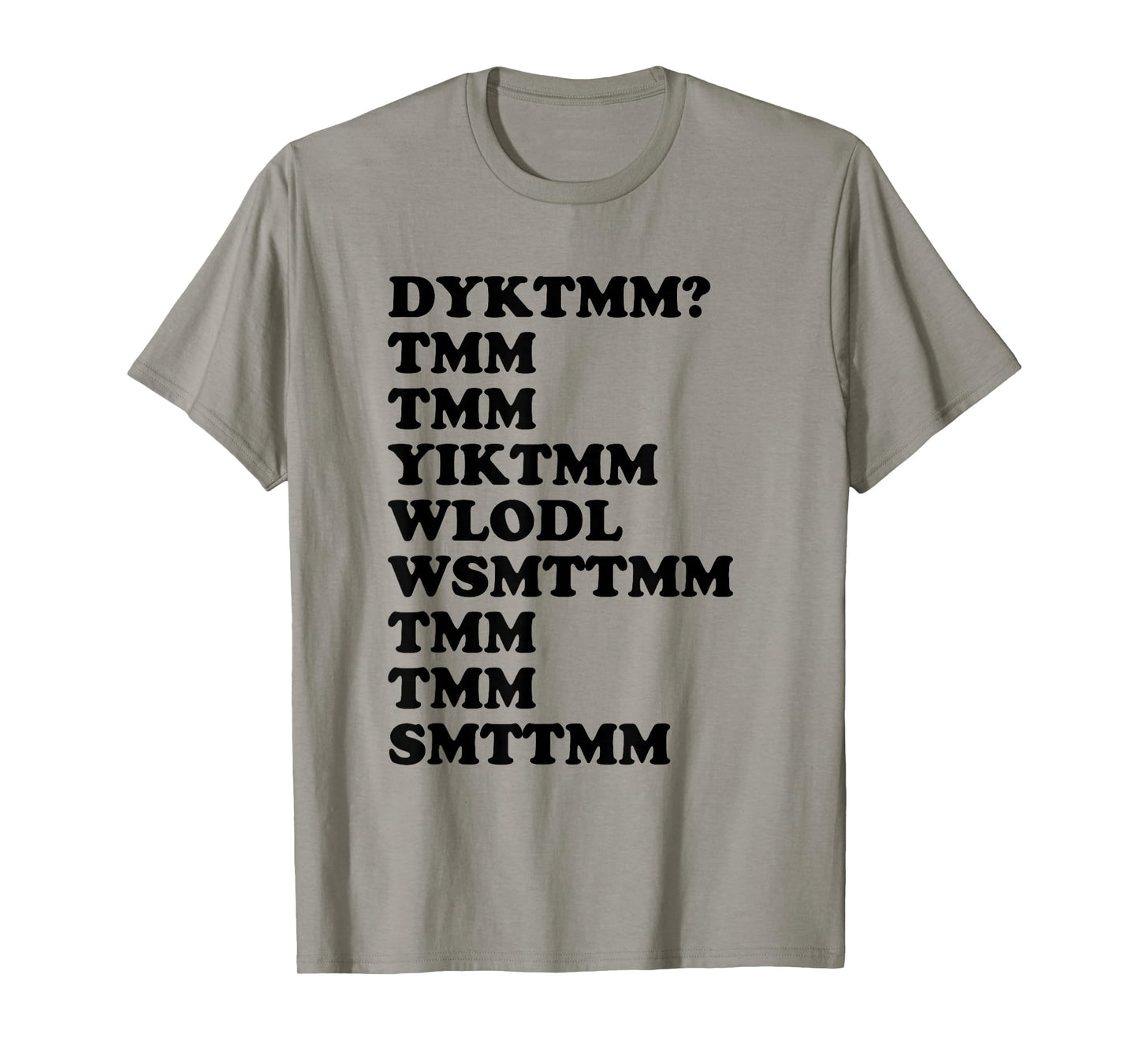 Do You Know The Muffin Man DYKTMM Nostalgic Saying Quote T-Shirt