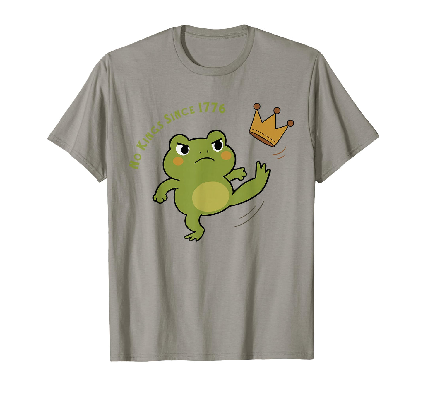 Frog Protest Funny Angry Frog Meme Graphic T-Shirt