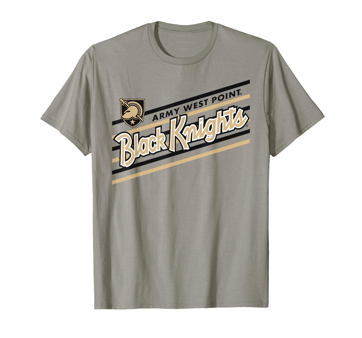Army Black Knights Retro Performer Gray Officially Licensed T-Shirt