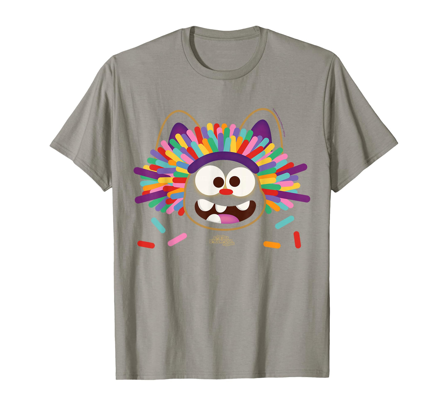 DreamWorks Gabbyβs Dollhouse Cookie Bobby Big Face T-Shirt