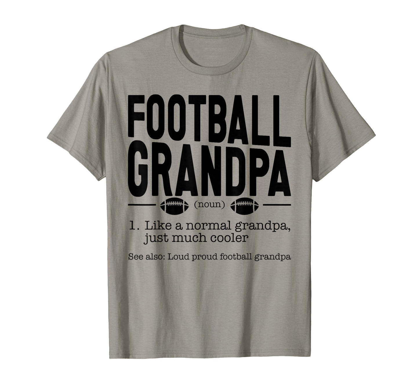 Football Grandpa T-Shirt