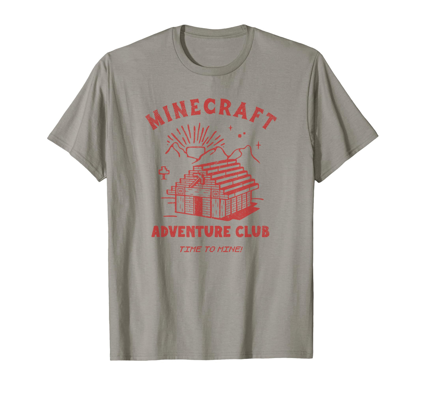 Minecraft Adventure Club Time To Mine! Cabin T-Shirt