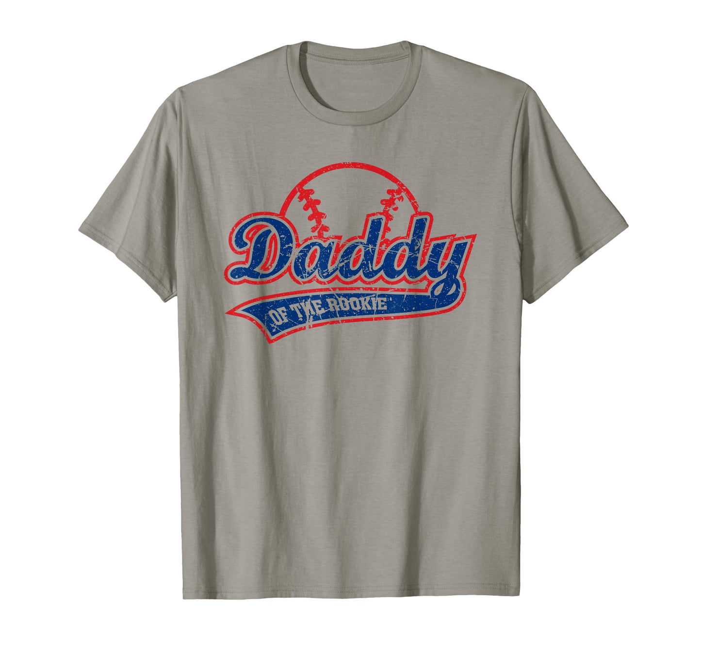 Funny Vintage Baseball Daddy of the Rookie T-Shirt