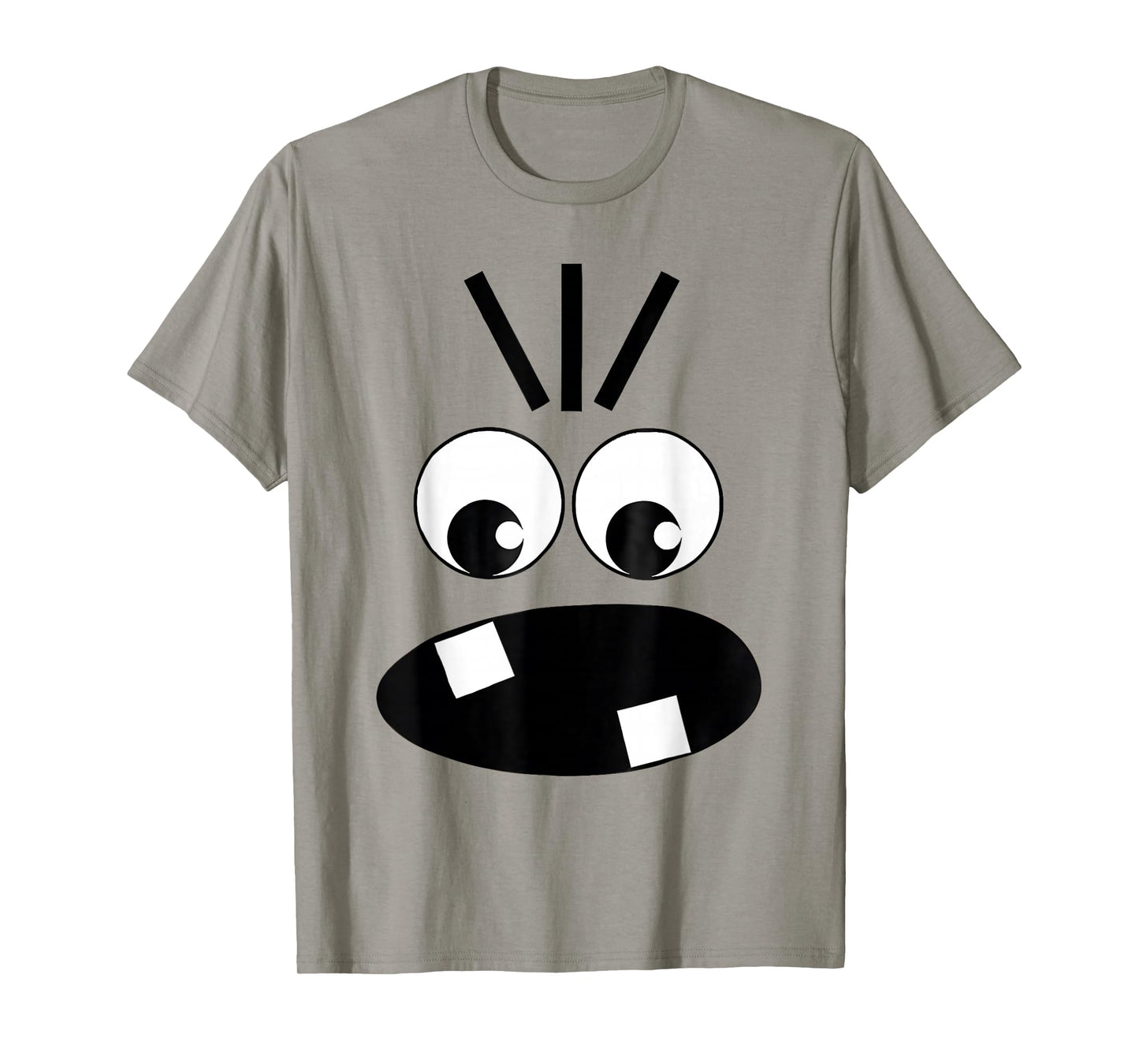 Creepy Carrots Face Funny Halloween Costume Kids and Adults T-Shirt